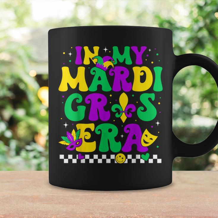 In My Mardi Gras Era Retro Groovy Carnival Party Women Coffee Mug Gifts ideas