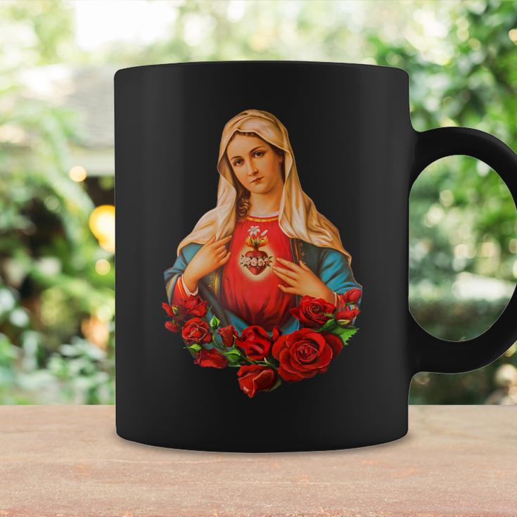 Mary Mother Of God Heart Of Virgin Mary Classic Catholic Coffee Mug Gifts ideas