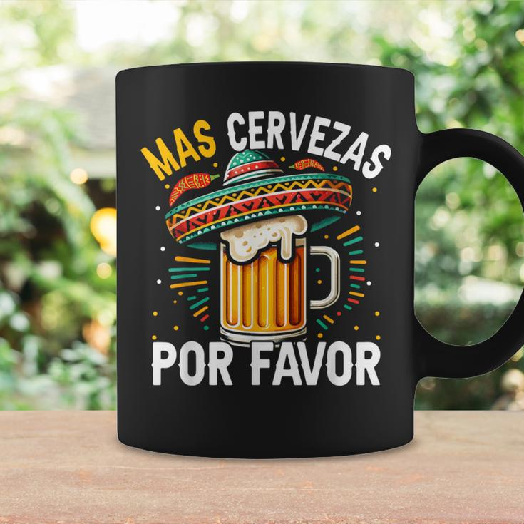 Mas Cervezas Por Favor Cinco De Mayo Drinking Men Coffee Mug Gifts ideas