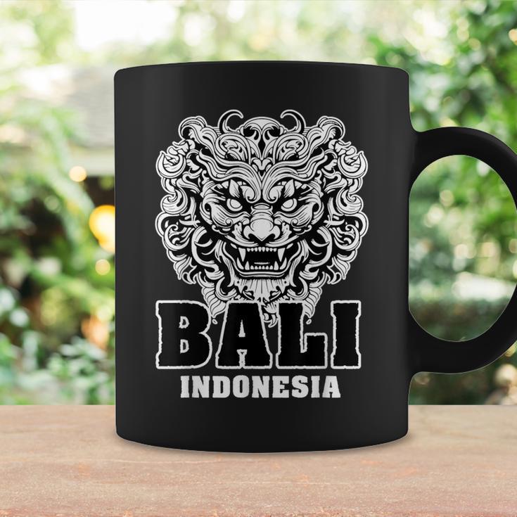 Máscara Barong Cultura Balinesa Bali Indonesia Taza de café Ideas de regalos