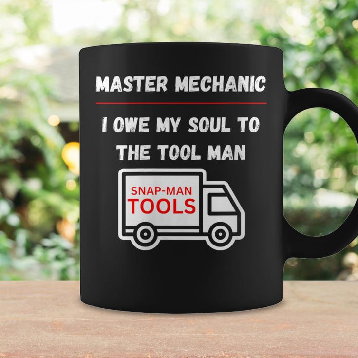 Master Mechanic I Owe My Soul Dad Mechanics Sarcastic Coffee Mug Gifts ideas