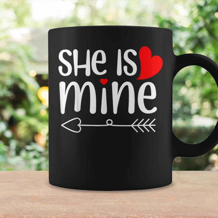 Matching His Hers He's Mine She's Mine Valentines Day Couple Coffee Mug Gifts ideas