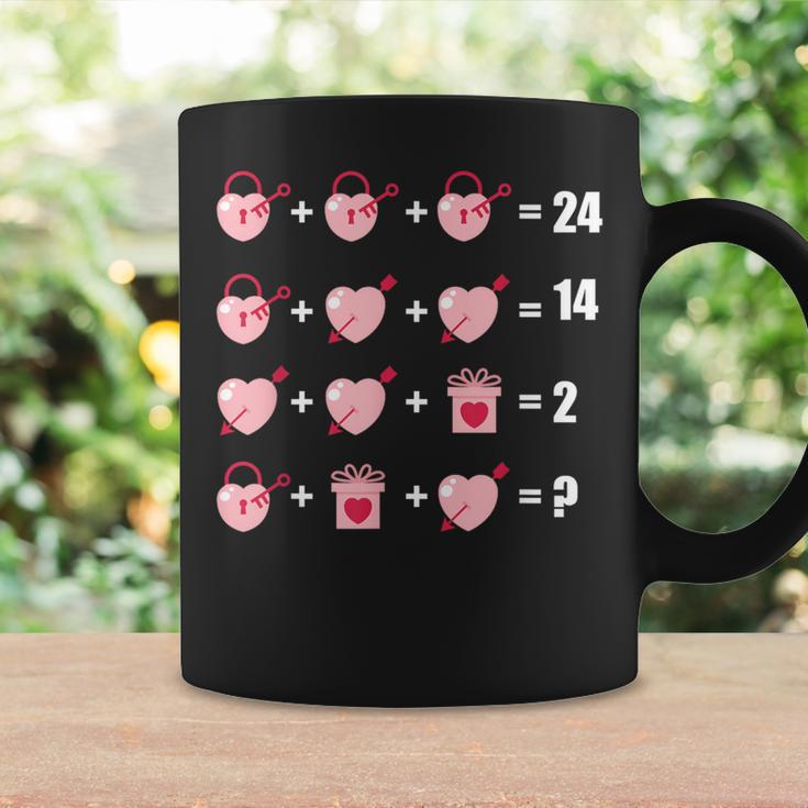 Math Equation Heart Valentines Day Cool Teacher Students Coffee Mug Gifts ideas