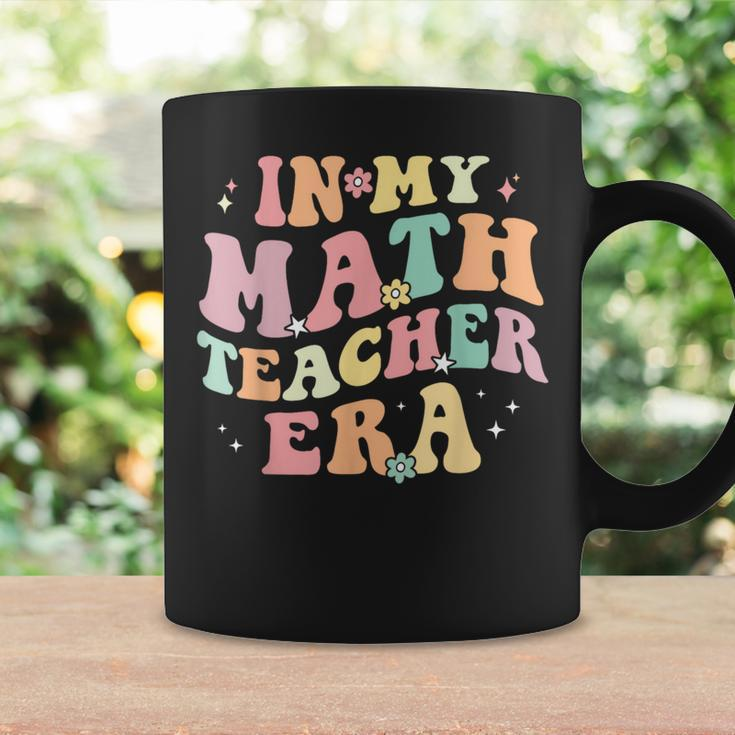 In My Math Teacher Era Retro Back To School Groovy Teacher Coffee Mug Gifts ideas