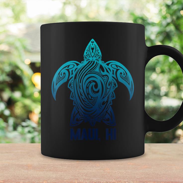 Maui Hawaii Tribal Sea Turtle Hawaiian Surfer Scuba Diving Coffee Mug Gifts ideas