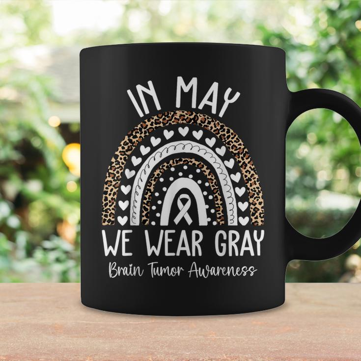 In May We Wear Gray Brain Tumor Awareness Month Coffee Mug Gifts ideas
