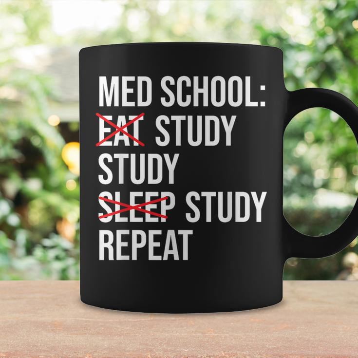 Med School Eat Study Sleep Repeat Medical Student Coffee Mug Gifts ideas