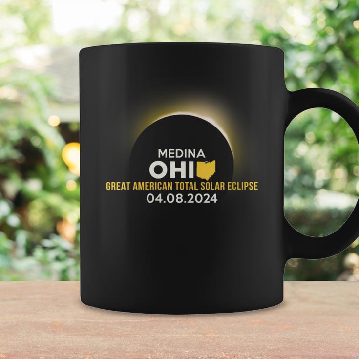 Medina Oh Ohio Total Solar Eclipse 2024 Coffee Mug Gifts ideas