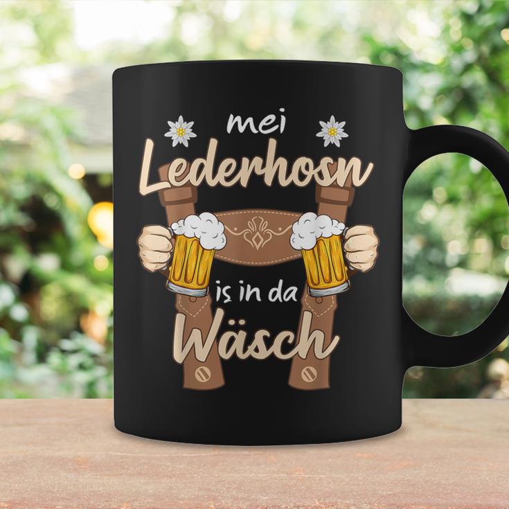 Mei Lederhosn Is In D Wäsch Oktoberfest Costume Replacement S Tassen Geschenkideen