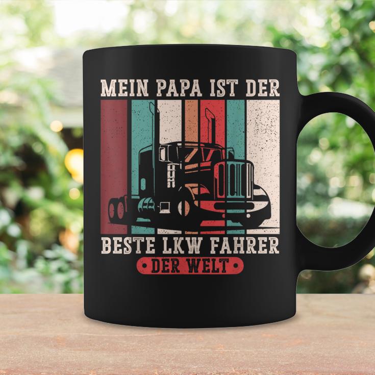 Mein Papa Ist Der Beste Lkw Driver Der Welt Papa Retro Tassen Geschenkideen