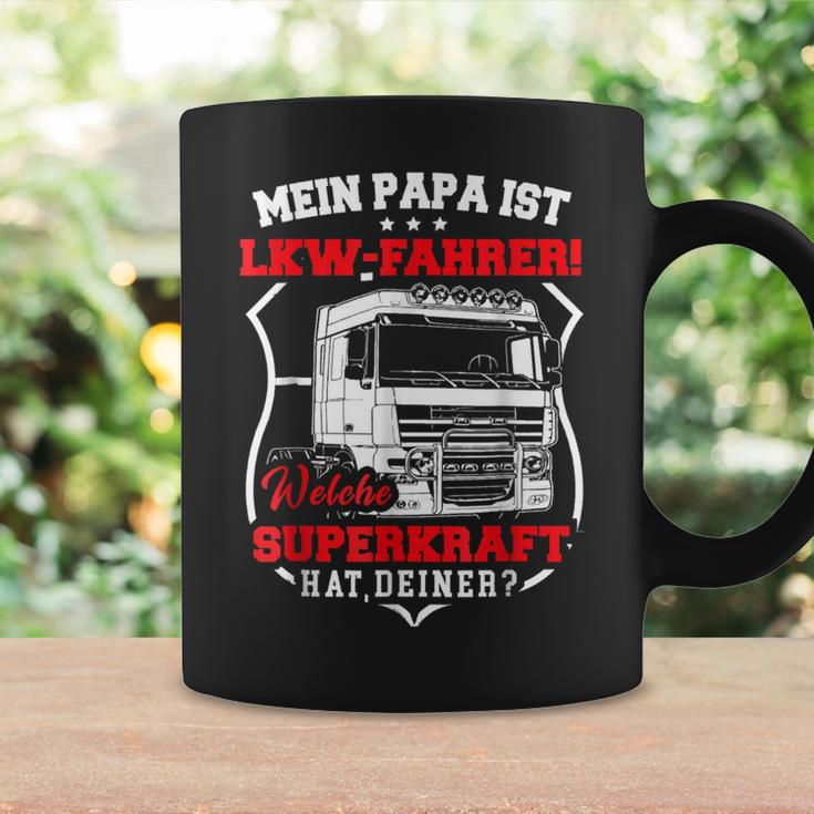 Mein Papa Ist Lkwfahrer Welebe Superkraft Hat Deiner Tassen Geschenkideen