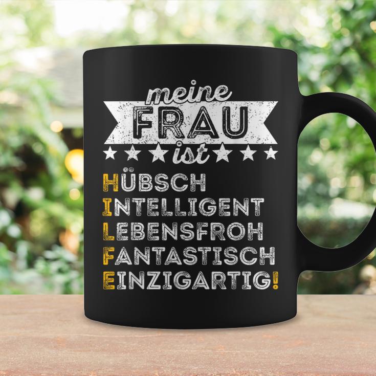 Meine Frau Ist Die Beste - Lustiges Ironie Tassen für Ehemänner Geschenkideen