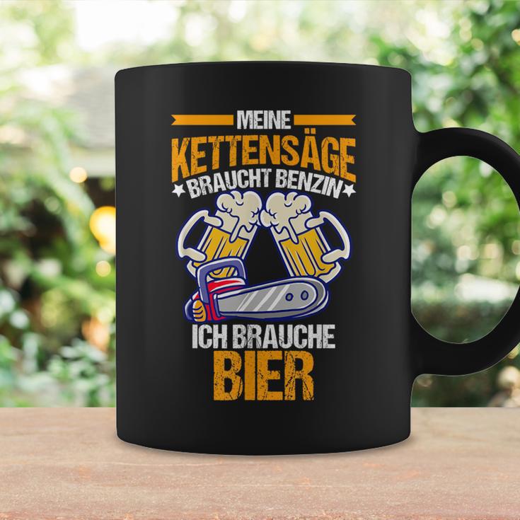 Meine Kettensäw Braucht Benzin Ich Bier Tassen Geschenkideen