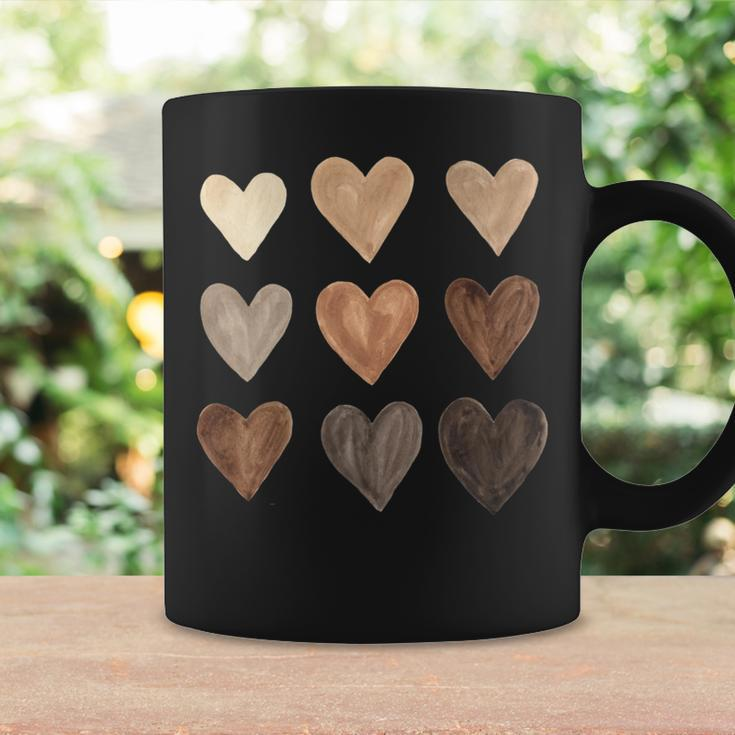 Melanin Hearts Social Justice Equality Unity Protest Coffee Mug Gifts ideas
