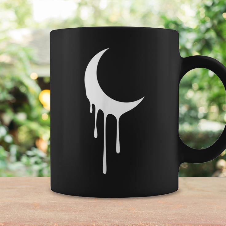 Melting Moon Crescent Drip Coffee Mug Gifts ideas