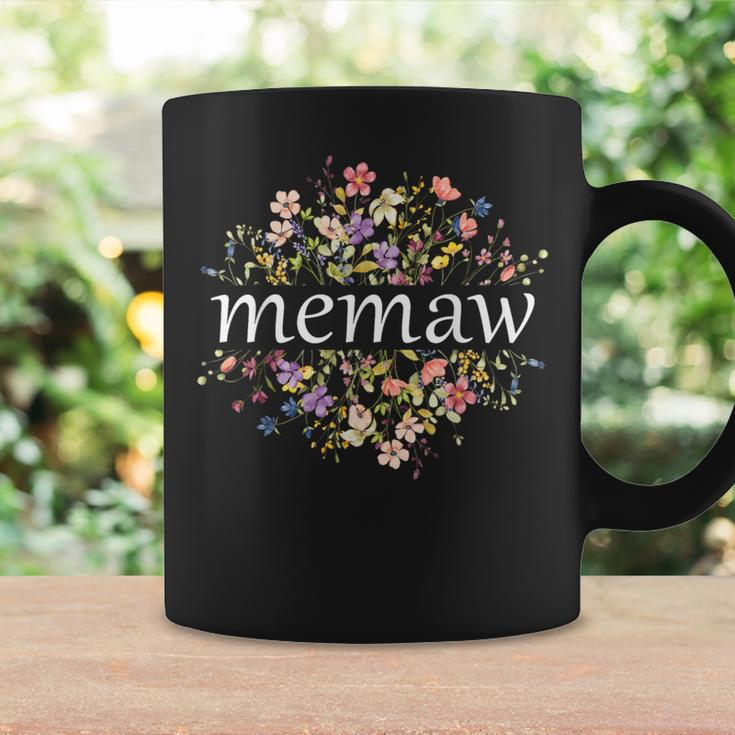 Memaw For Mom Wildflower Floral Women's Coffee Mug Gifts ideas