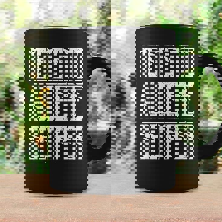 Memento Audere Semper Gabriele D'annunzio Taza de café Ideas de regalos