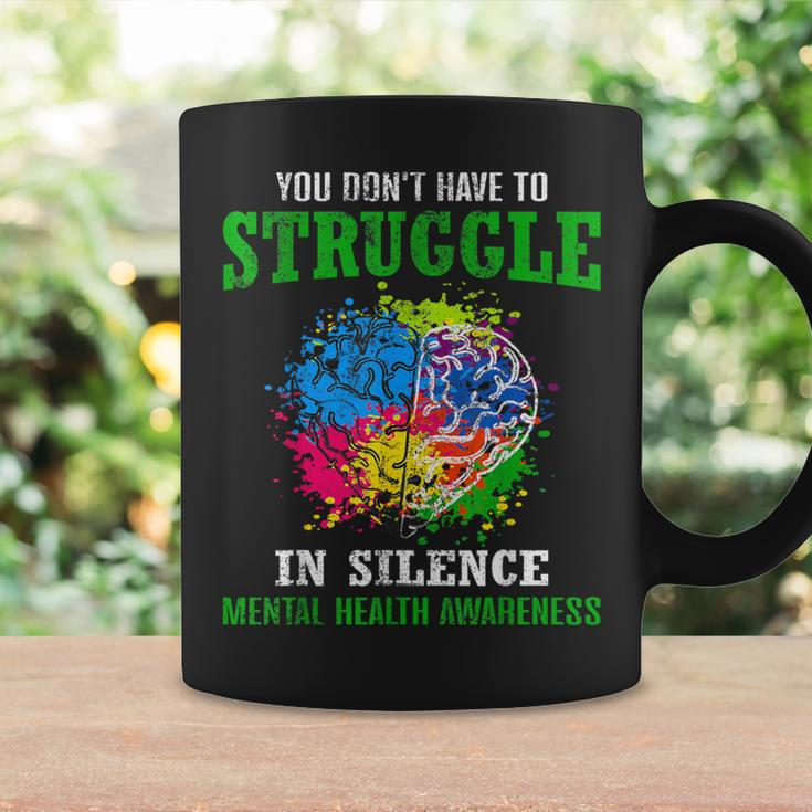 Mental Health Awareness Month Fight Stigma Mental Disease Coffee Mug Gifts ideas