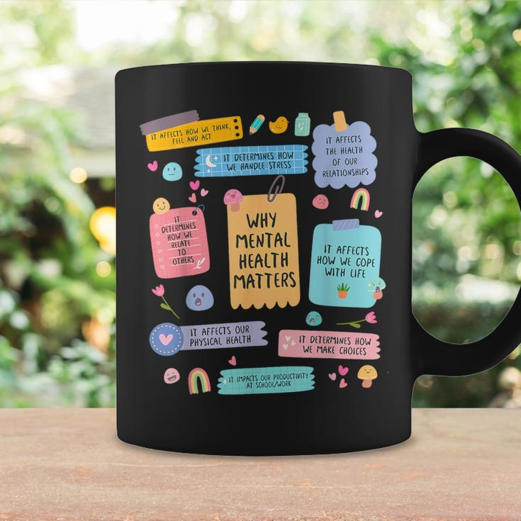 Mental Health Matters Human Brain Illness Awareness Reasons Coffee Mug Gifts ideas