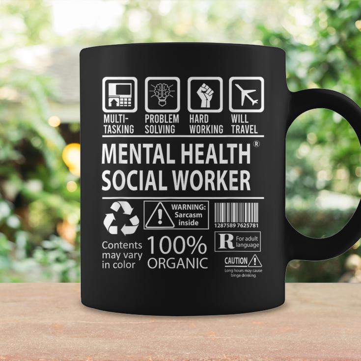 Mental Health Social Worker Multitasking Job Coffee Mug Gifts ideas