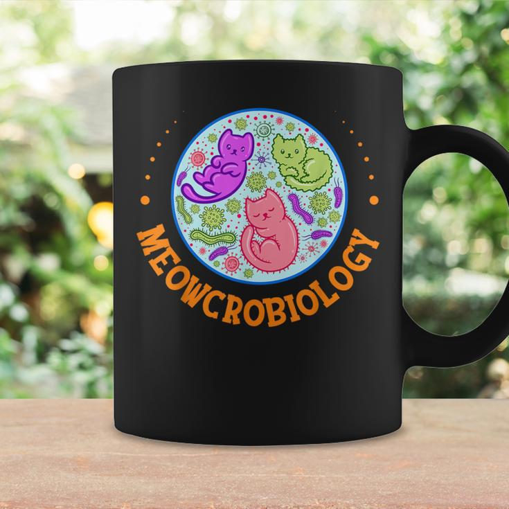 Meowcrobiology Cat Microbiology Science Biology Cat Lover Coffee Mug Gifts ideas