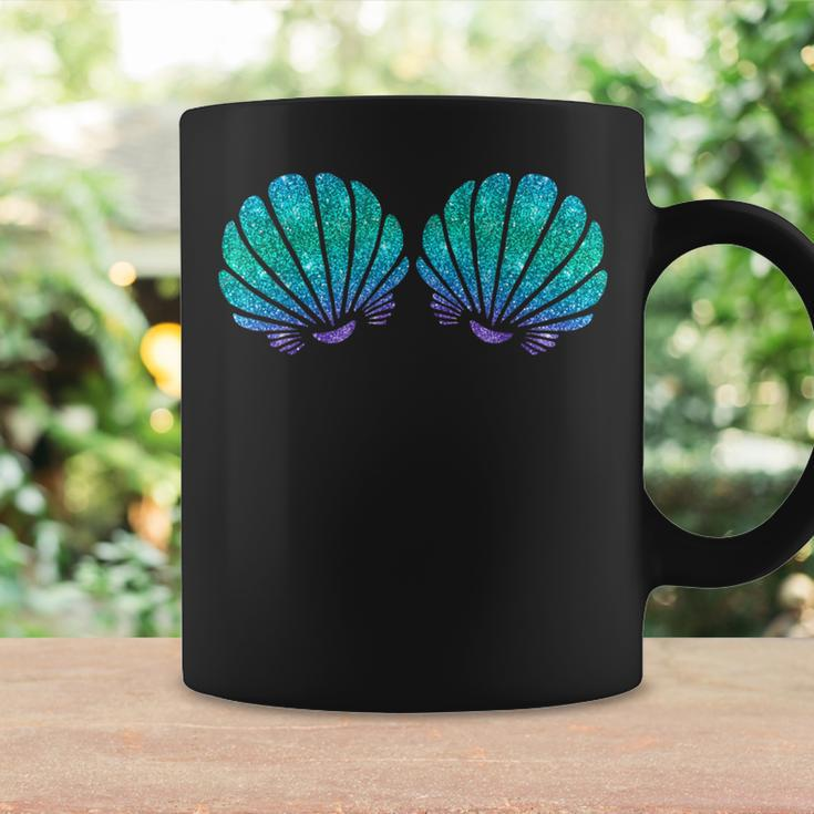 Mermaid Sea Shell Bra Costume Coffee Mug Gifts ideas