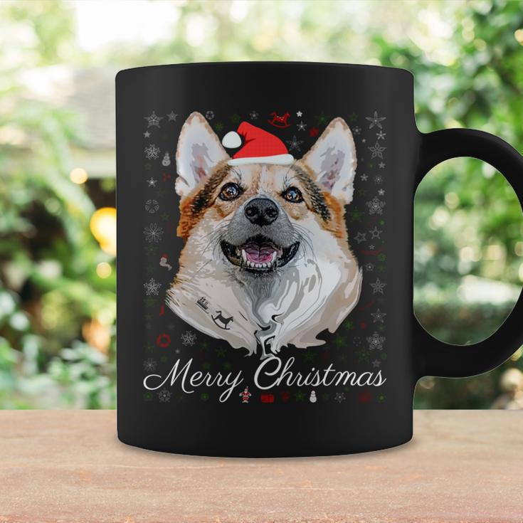 Merry Christmas Corgi Santa Dog Ugly Christmas Sweater Coffee Mug Gifts ideas