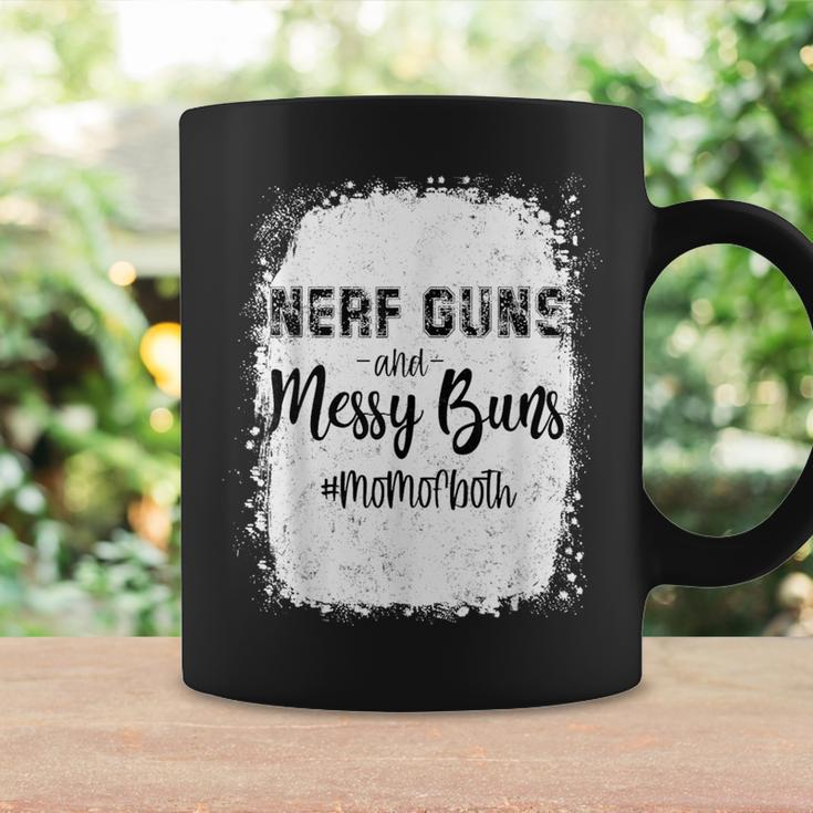 Messy Buns And Nerf Guns Mom Of Both Coffee Mug Gifts ideas