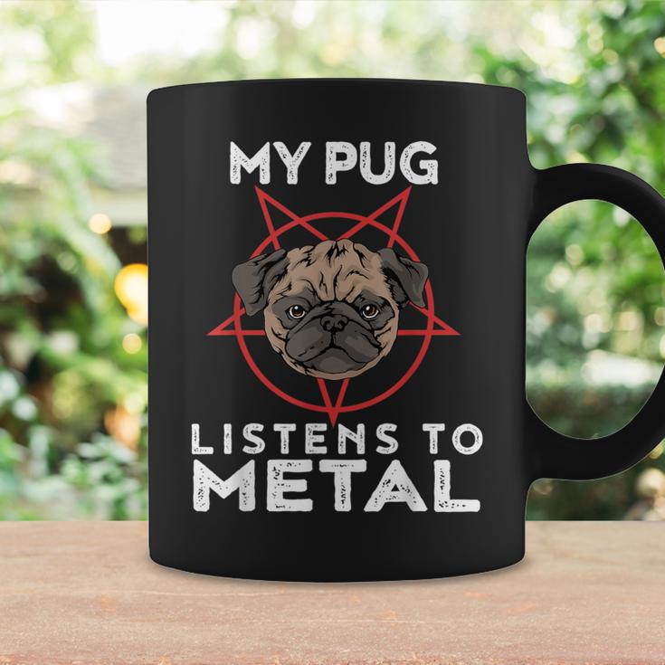 Metal Pug Goth And Heavy Metal Animal Coffee Mug Gifts ideas