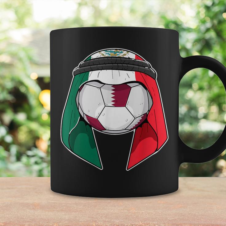 Mexico Flag Keffiyeh Soccer Ball Fan Jersey Coffee Mug Gifts ideas