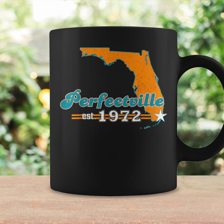 Miami 1972 Perfectville Vintage Football Coffee Mug Gifts ideas