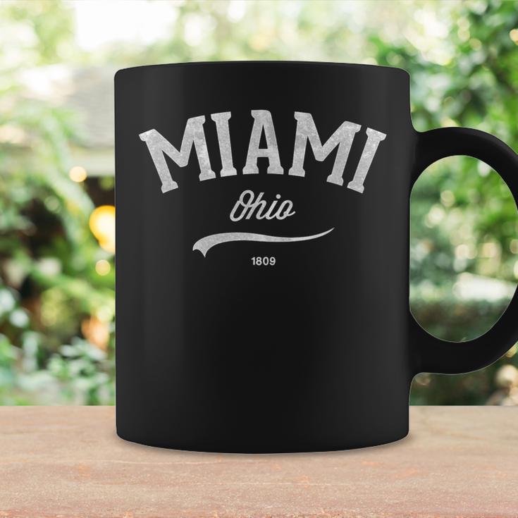 Miami Ohio Oh Vintage Retro Athletic Sports Style Coffee Mug Gifts ideas