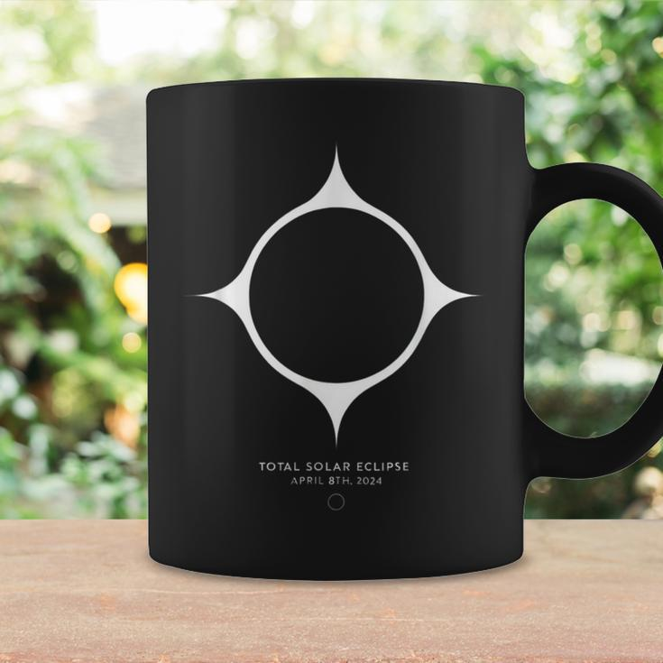 Minimalistic 2024 Solar Eclipse 2024 040824 Eclipse Coffee Mug Gifts ideas