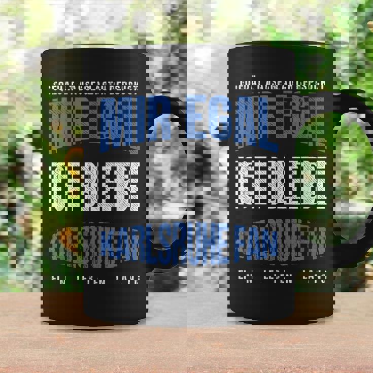 Mir Egal Ich Bleibe Karlsruhe Fan Football Fan Club Tassen Geschenkideen