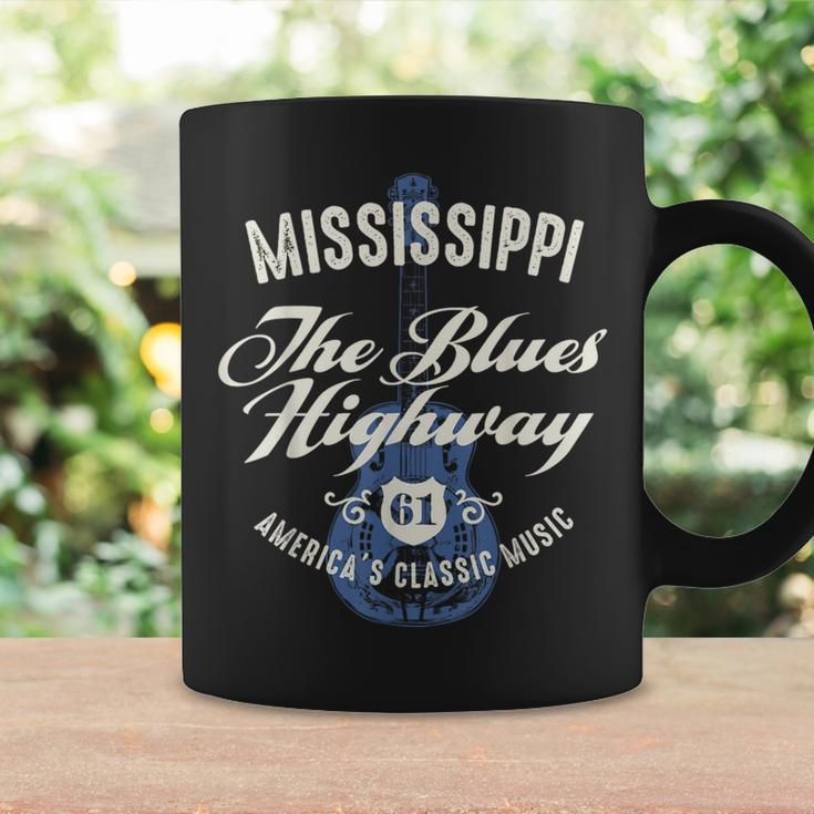 Mississippi The Blues Highway 61 Music Usa Guitar Vintage Coffee Mug Gifts ideas