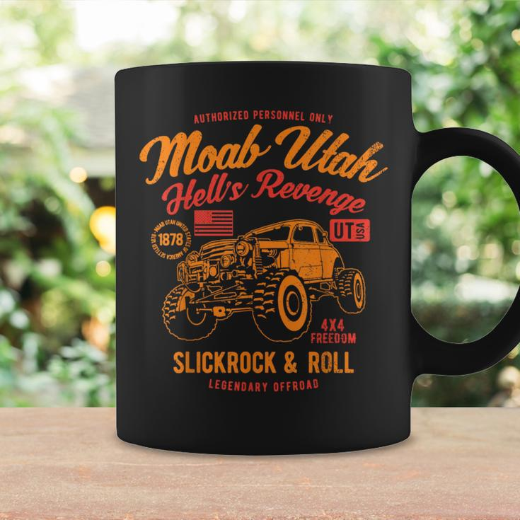 Moab Utah Hells Revenge 4X4 Vintage Distressed Style Coffee Mug Gifts ideas