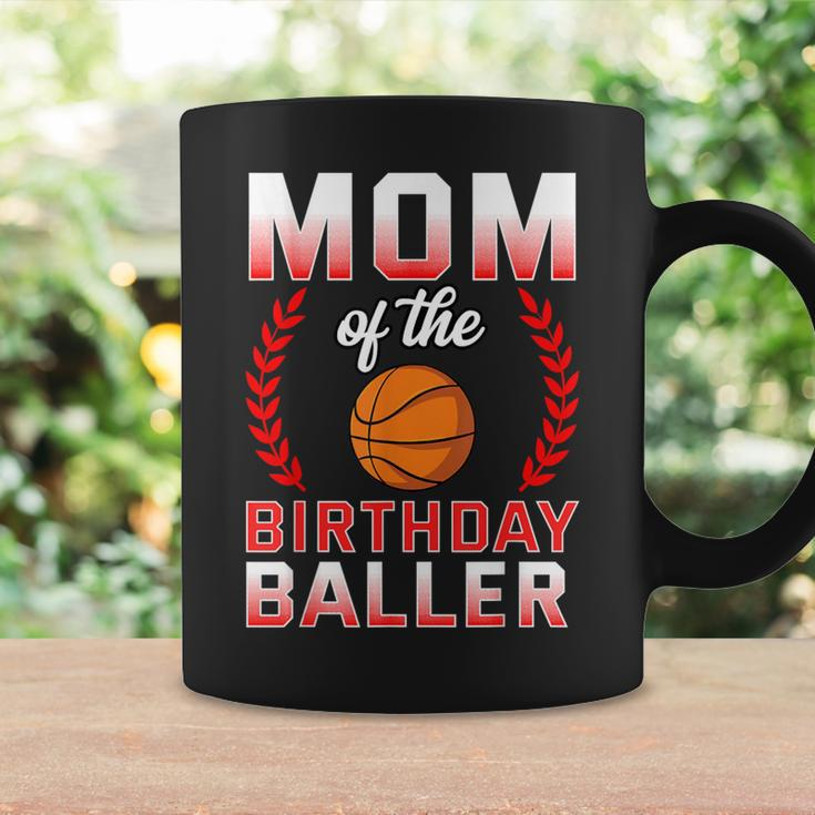 Mom Of The Birthday Boy Basketball Bday Celebration Coffee Mug Gifts ideas