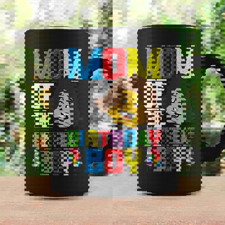 Mom Of The Birthday Boy Building Blocks Master Builder Coffee Mug Gifts ideas