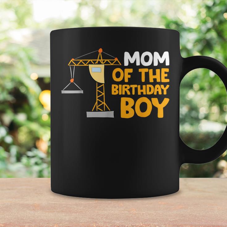 Mom Of The Birthday Boy Construction Crew Birthday Party Coffee Mug Gifts ideas