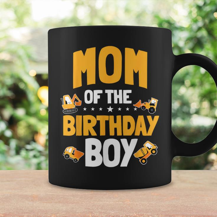 Mom Of The Birthday Boy Construction Worker Bday Party Coffee Mug Gifts ideas