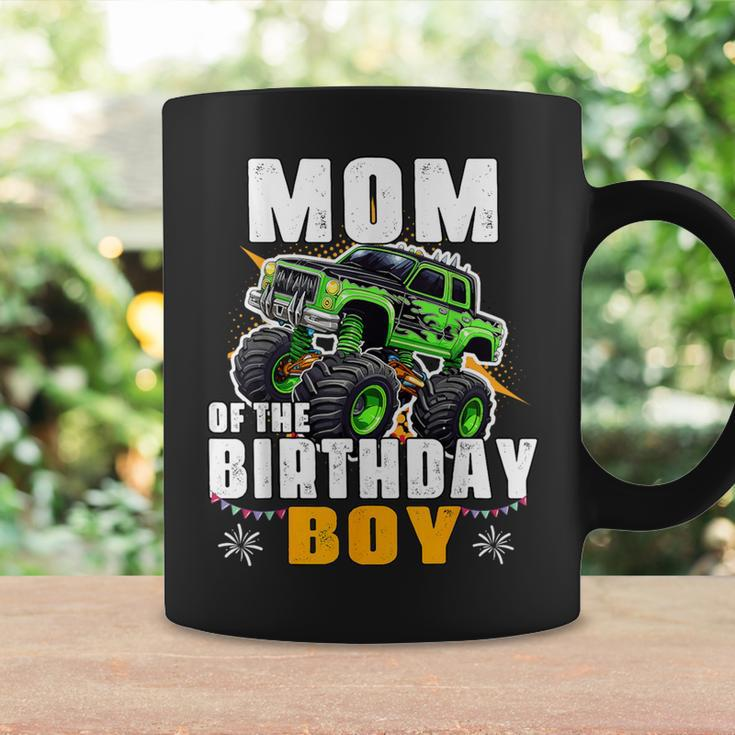 Mom Of The Birthday Boy Monster Truck Birthday Family Coffee Mug Gifts ideas