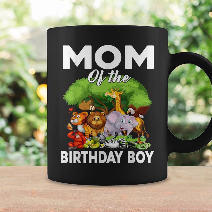 Mom Of The Birthday Boy Safari Zoo Bday Celebration Family Coffee Mug Gifts ideas