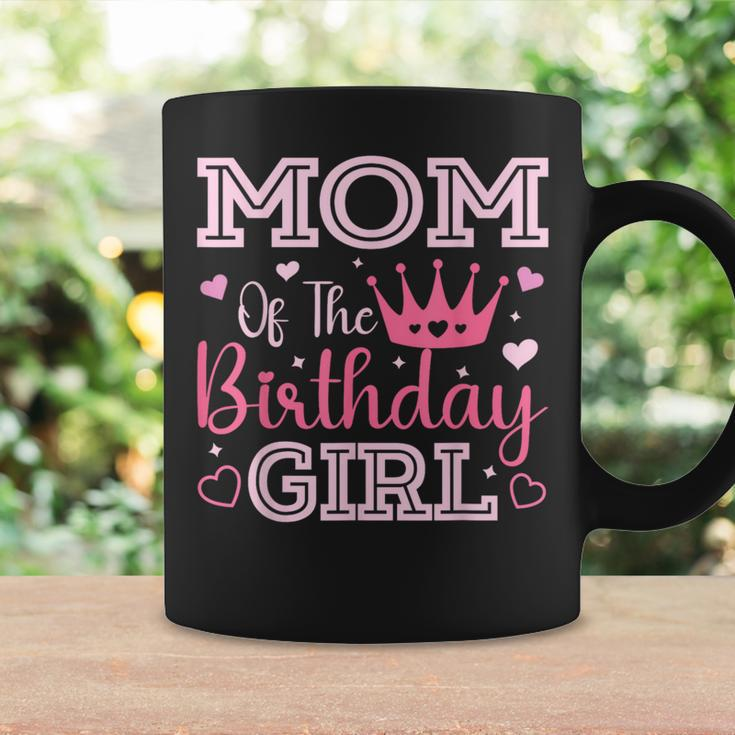 Mom Of The Birthday Girl Cute Pink Matching Family Party Coffee Mug Gifts ideas