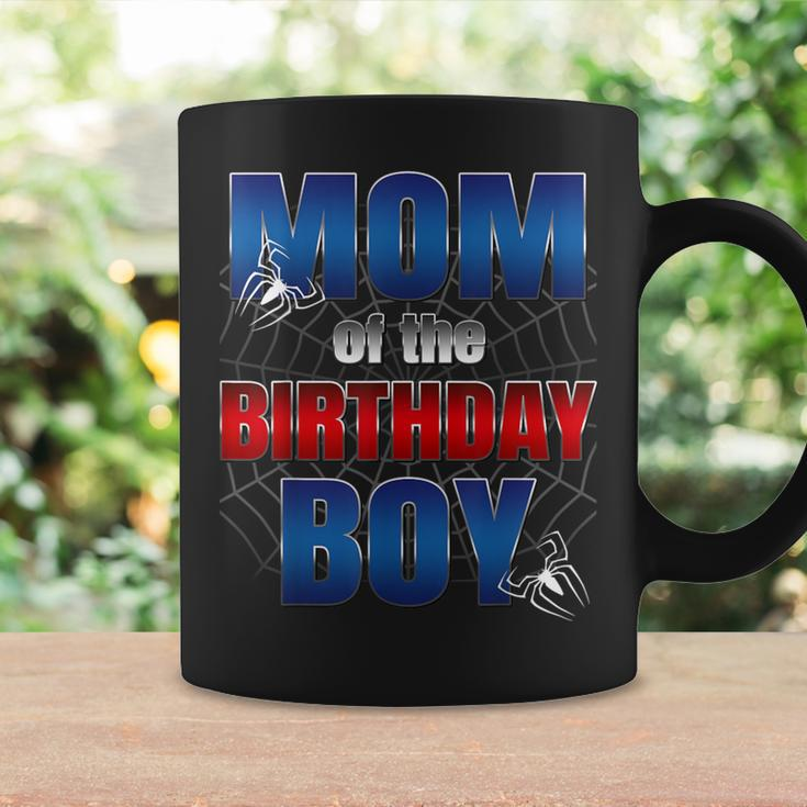 Mom Of The Birthday Spider Web Boy Mom And Dad Family Coffee Mug Gifts ideas
