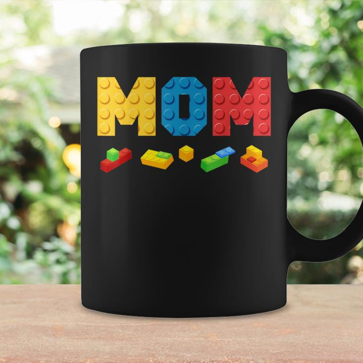 Mom Master Builder Building Bricks Blocks Family Daddy T-Shi Coffee Mug Gifts ideas