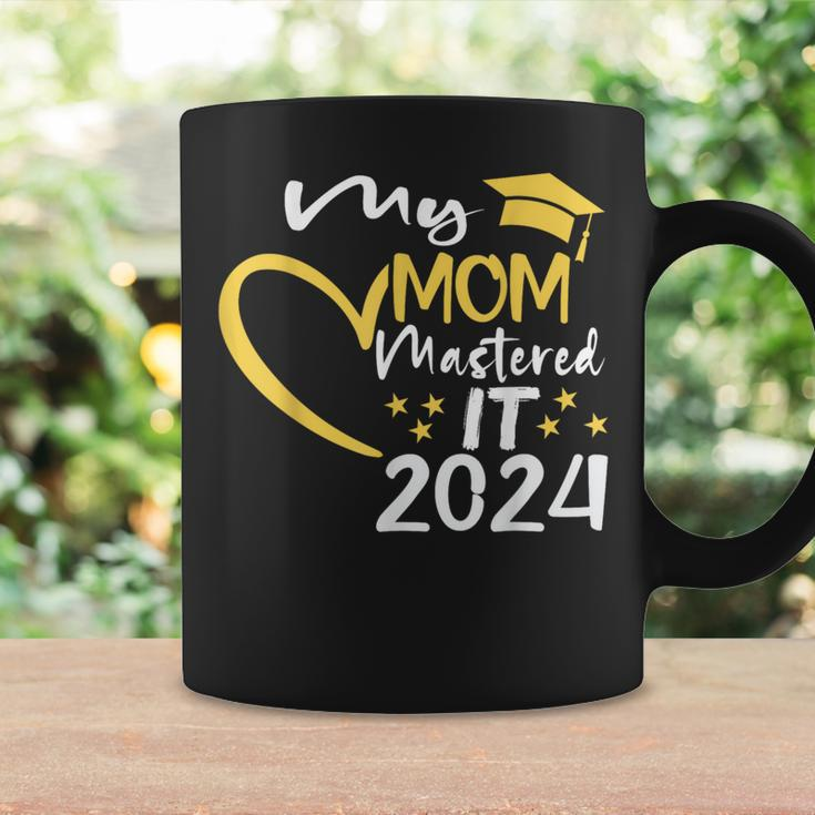 My Mom Mastered It Class Of 2024 Masters Graduation Coffee Mug Gifts ideas
