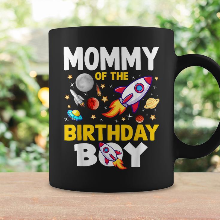 Mommy Of The Birthday Boy Space Bday Party Celebration Coffee Mug Gifts ideas