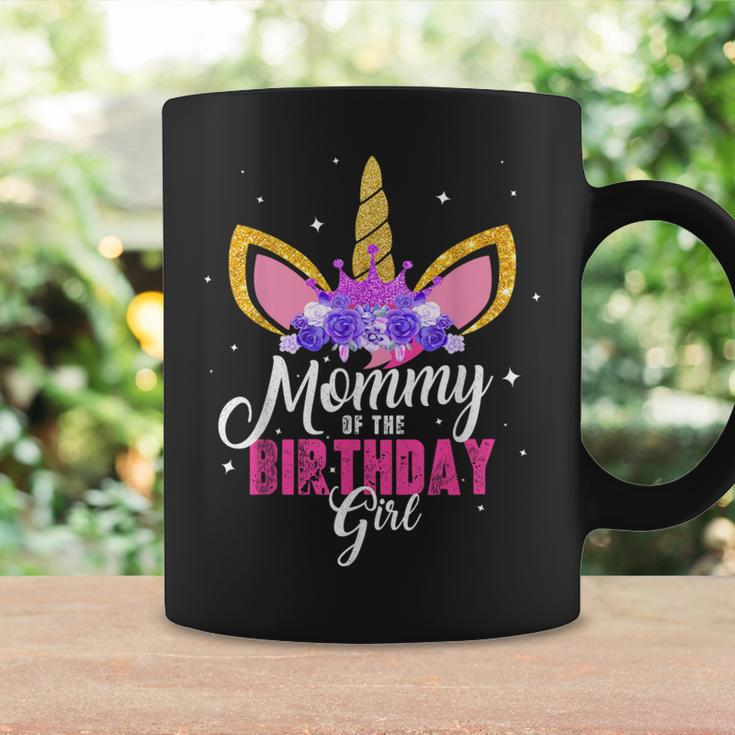 Mommy Of The Birthday Girl Unicorn Mom Birthday Princess Coffee Mug Gifts ideas