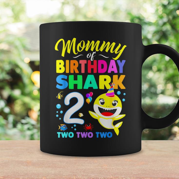 Mommy Of Birthday Shark 2Nd Matching Oufit Party For Family Coffee Mug Gifts ideas