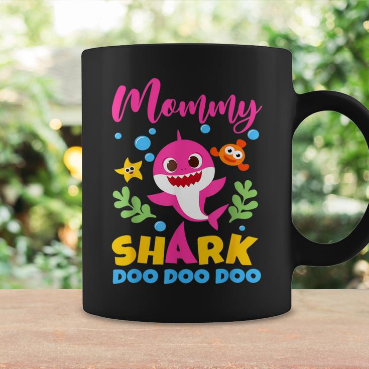 Mommy Of Birthday Shark Matching Oufit Party For Family Coffee Mug Gifts ideas